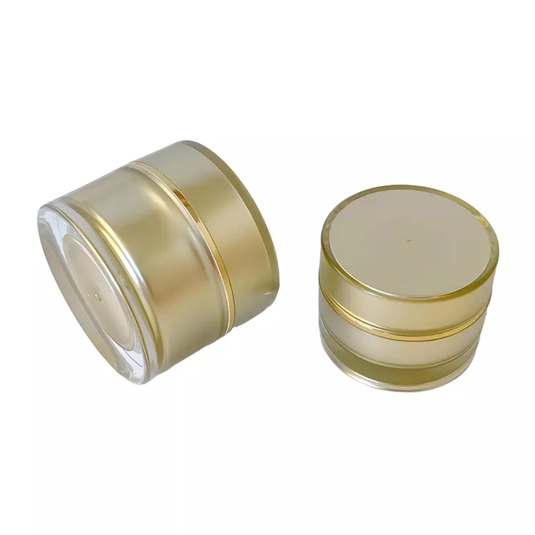 Cosmetic airless cream jars