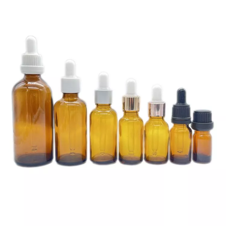 Brown Essential oil bottle Suppliers