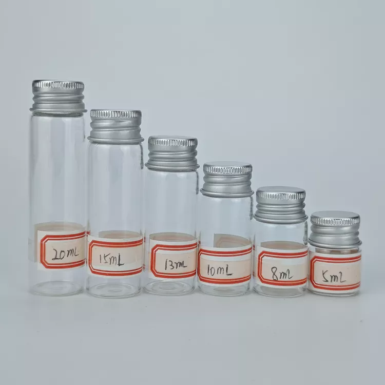 Medical small size 1-100ml glass vials