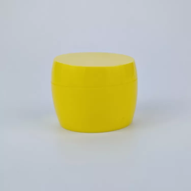 Yellow cream jars
