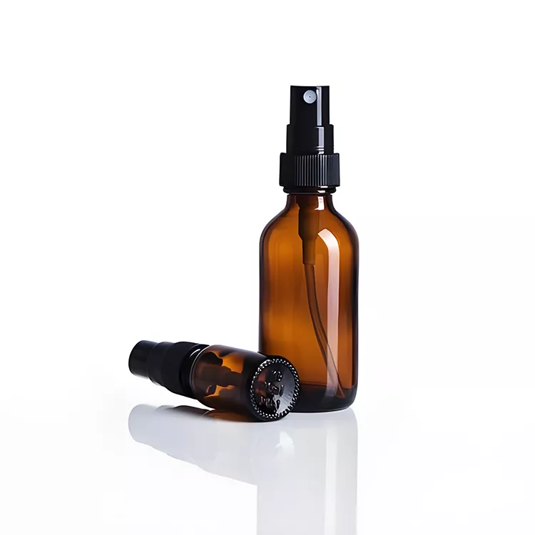 Essential oil bottle with roller ball