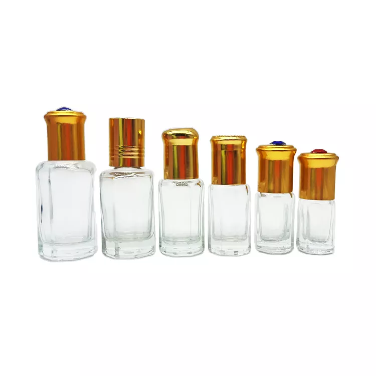 Wholesale glass small perfume oil roller ball bottle