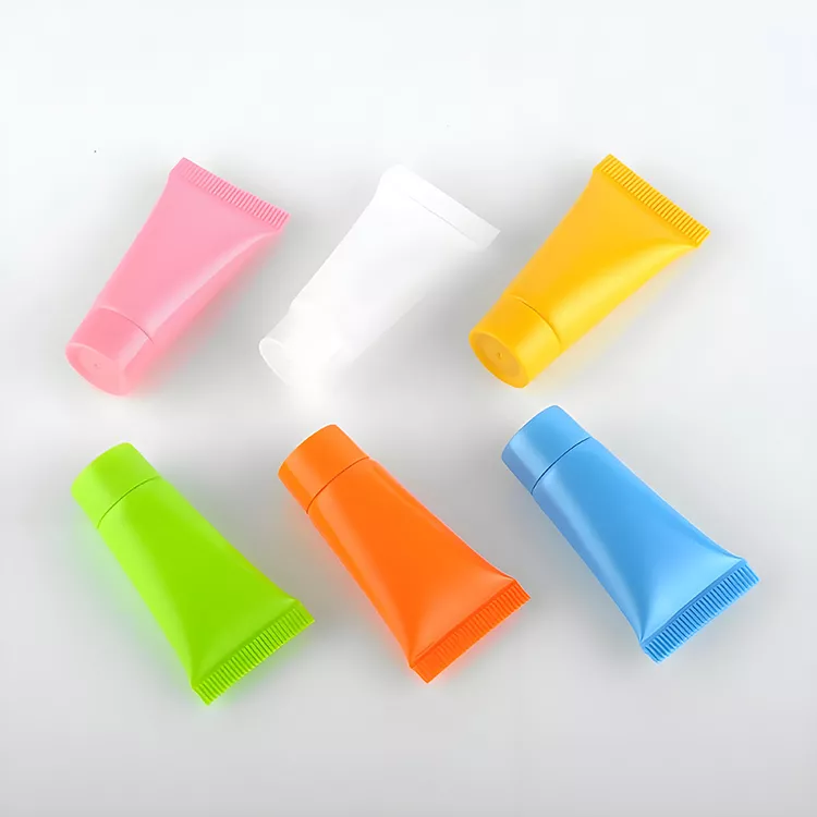 Custom colorful cosmetic tubes