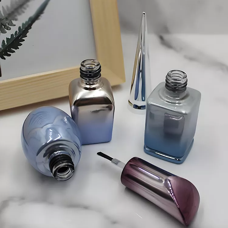 Wholesale glass empty nail poish bottle