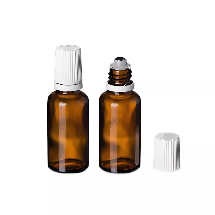 Essential oil bottle with cosmetics pump