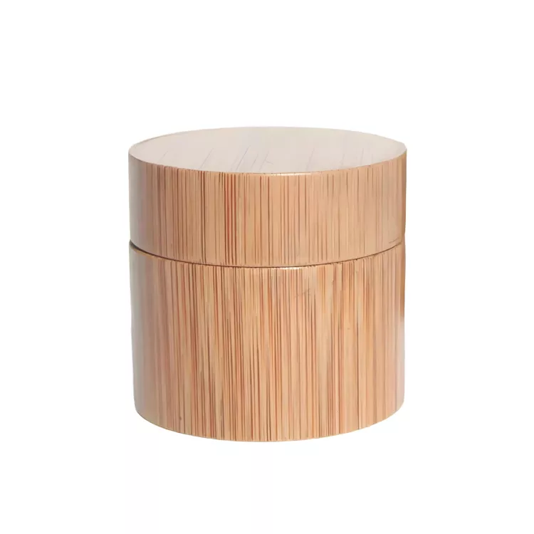 50g bamboo facial cream jar