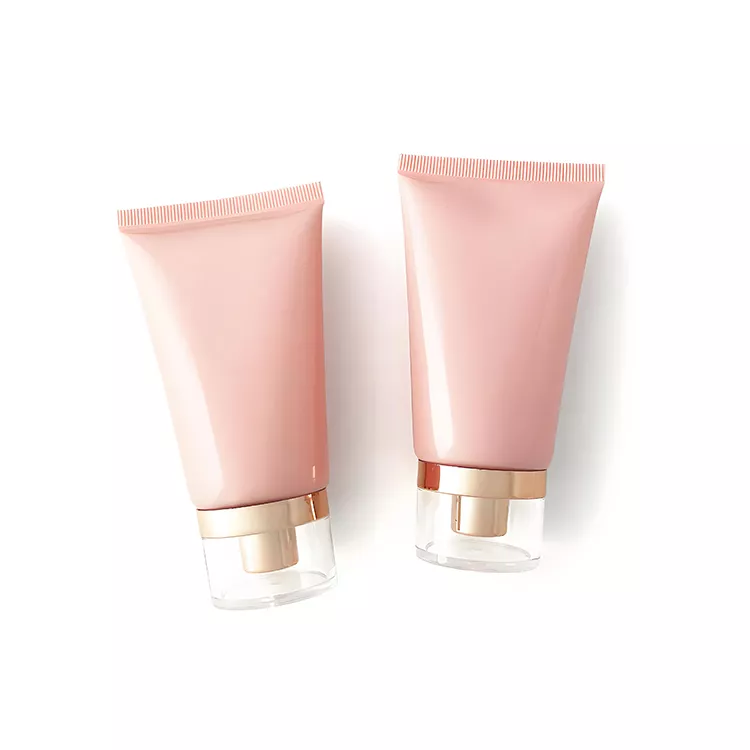 Cosmetic packaging pink hand cream cosmetic tubes