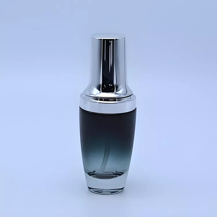 Luxury design cosmetics glass bottle