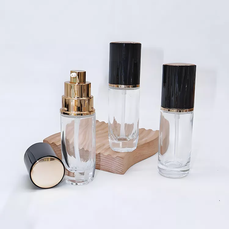 Cosmetics foundation lotion pump bottle