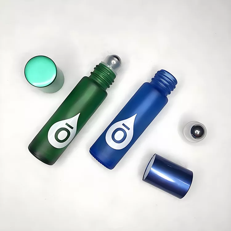 We manufacturer glass roll on bottle