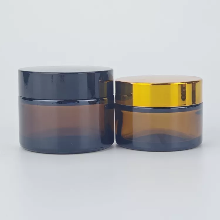 Glass Cosmetic Jars